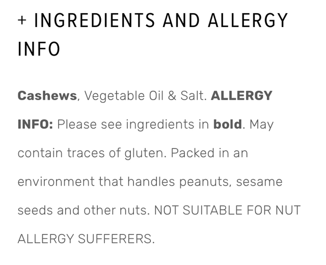 Nuts, ROASTED & SALTED CASHEW NUTS
