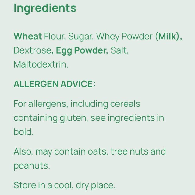Green’s Pancake Shaker 155g