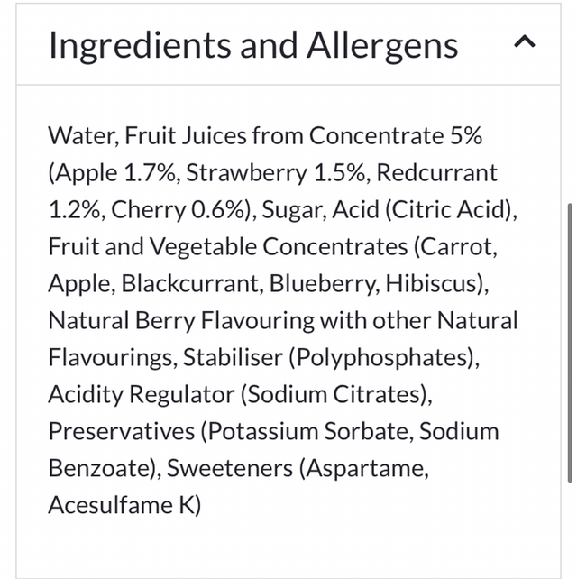 Oasis Summer Fruits 500ml