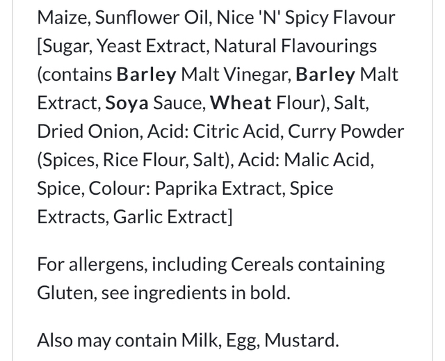 Nik Naks Nice 'N' Spicy Flavour 75g