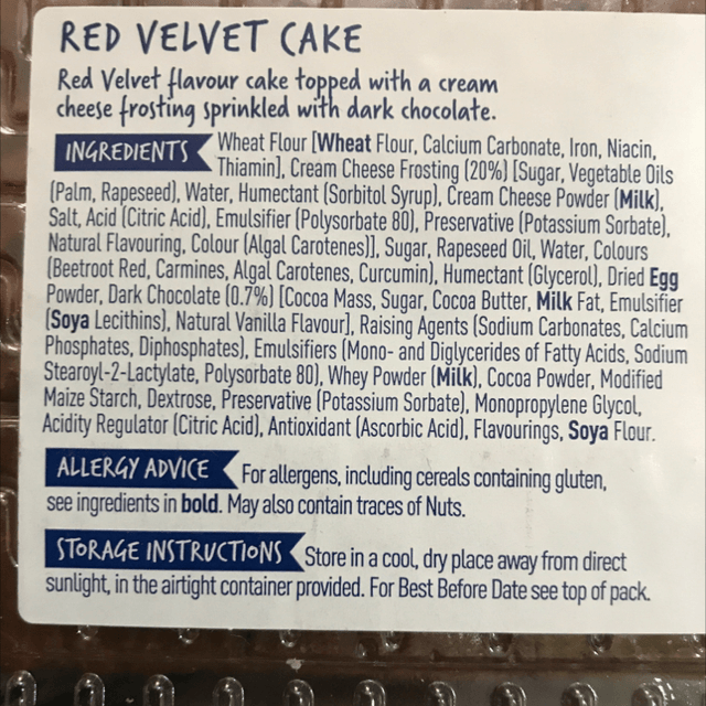 Cake, Red velvet Cake, Coolmore 400g