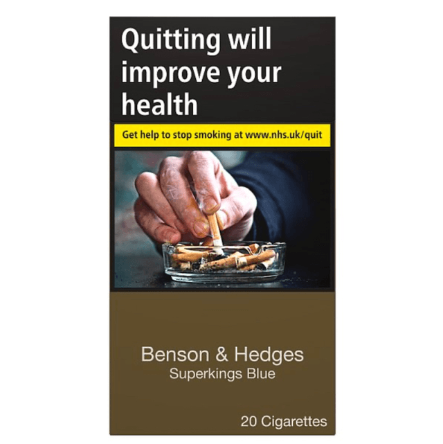 Benson & Hedges Superkings Blue 20 Cigarettes 18+ only