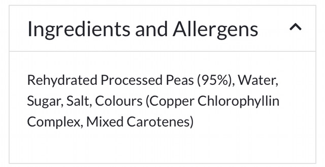 Jack's Mushy Peas 300g 