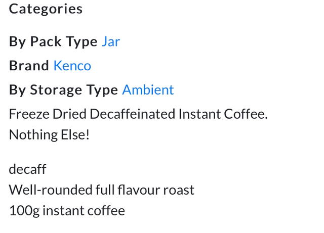Kenco Well-Rounded Full Flavour Roast Decaff 100g