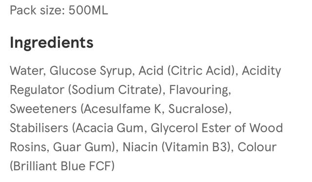 Luco Sport Blue Force 500ml