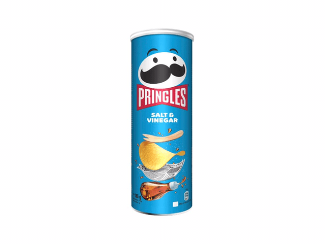 Pringles Salt & Vinegar Crisps 165g