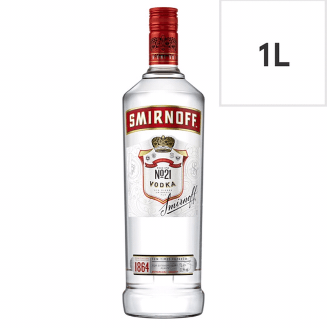 Smirnoff Vodka 1L