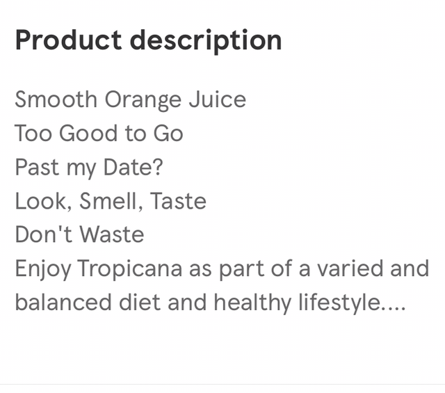 Tropicana Smooth 850ml