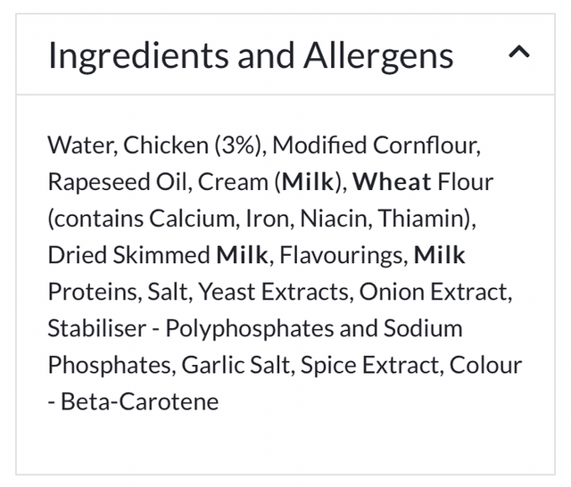 HEINZ Cream of Chicken Soup 290g