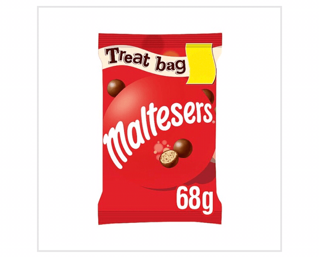 Maltesers Milk Chocolate & Honeycomb Bites Treat Bag 68g