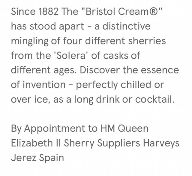 Harveys Sherry 75cl