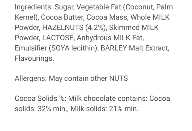 Lindt LINDOR Milk Hazelnut Chocolate Truffles Box 200g