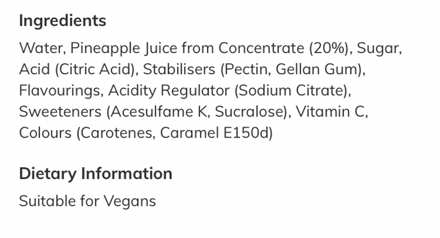 Rubicon Pineapple Fruit Juice Drink 1l