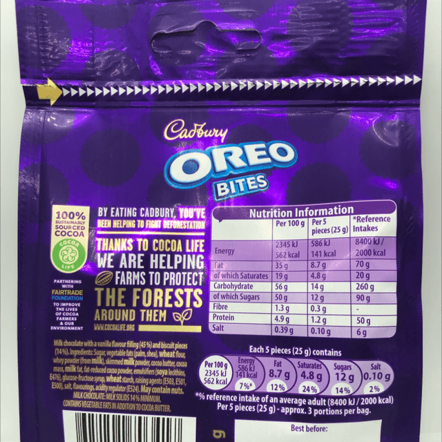 Cadbury Oreo Bites - 95g