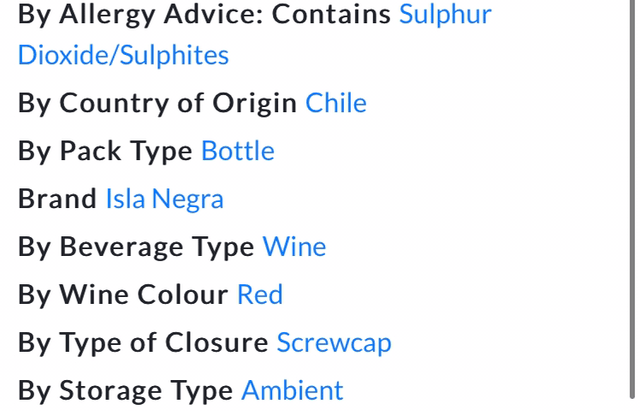 Isla Negra Seashore Merlot 75cl