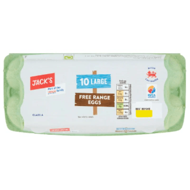 Eggs, Large free range eggs x10