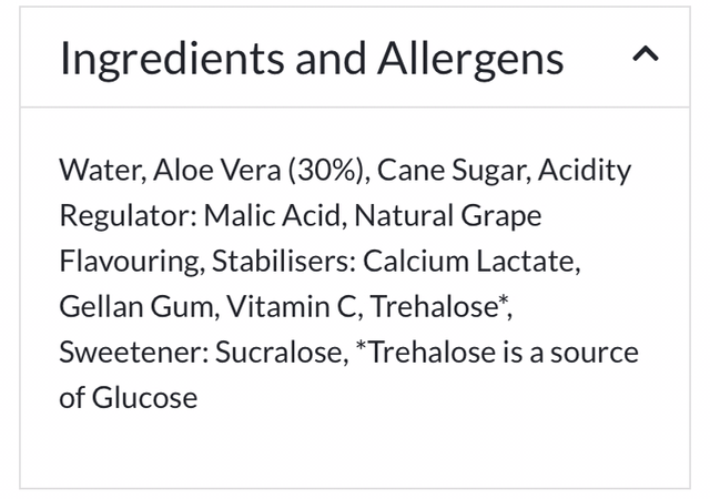 Grace Say Aloe Vera Drink Original Flavour 500ml