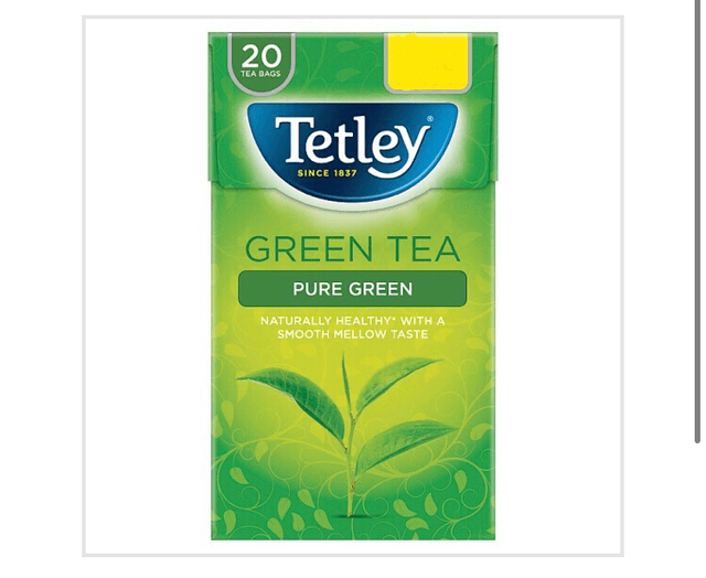 Tetley Pure Green Green Tea 20 Tea Bags 40g 