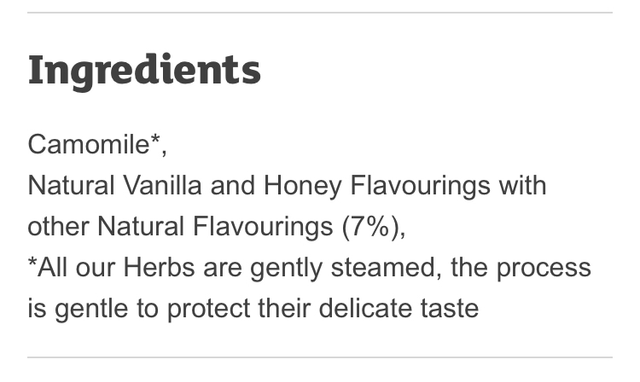 Twinings Camomile & Honey Tea, 20 Tea Bags