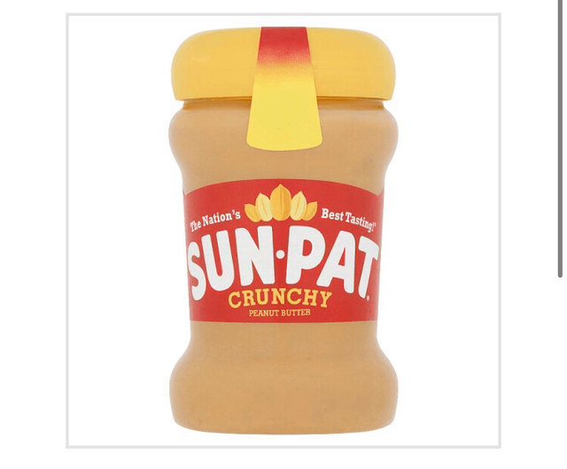 Peanut butter, Sun-Pat Crunchy Peanut Butter 300g 