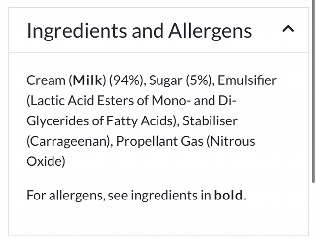 Jack's Real Dairy Spray Cream 250g 