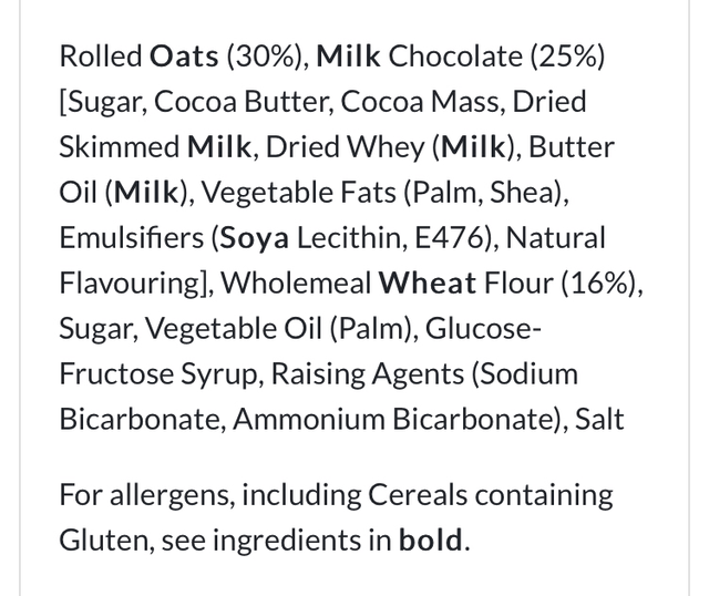 McVitie's Hobnobs The Oaty One Milk Chocolate 262g