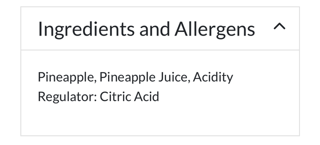 Pineapple slices, Princes Pineapple Slices in Juice 227g
