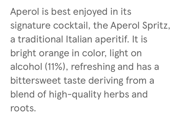 Aperol 70cl