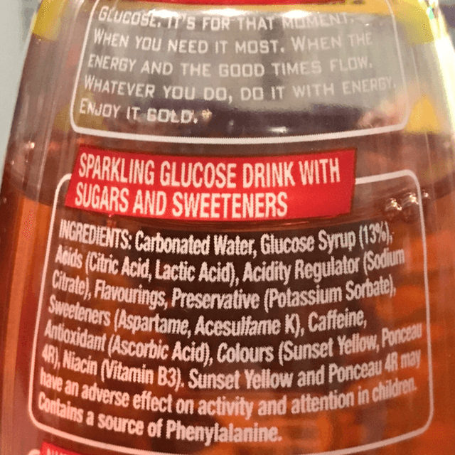 Lucozade Energy Drink Original 500ml