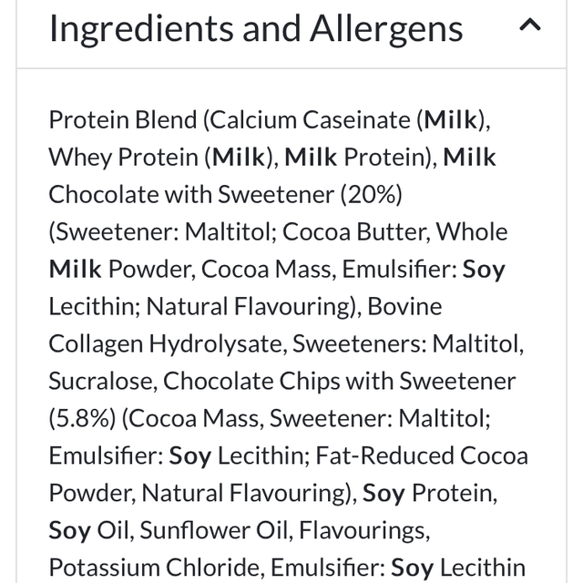 Protein bar, Grenade Chocolate Chip Cookie Dough Flavour 60g