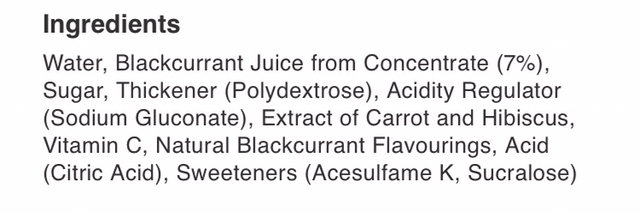 Ribena Blackcurrant Juice Drink 500ml