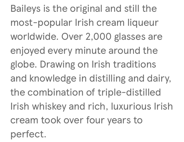 Baileys 700ml