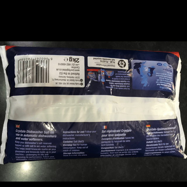 Crystale Dishwasher Salt 2kg