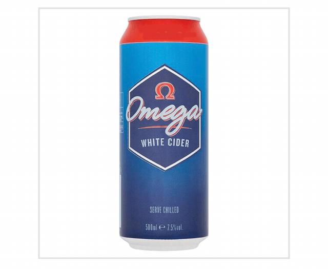 Omega White Cider 500ml