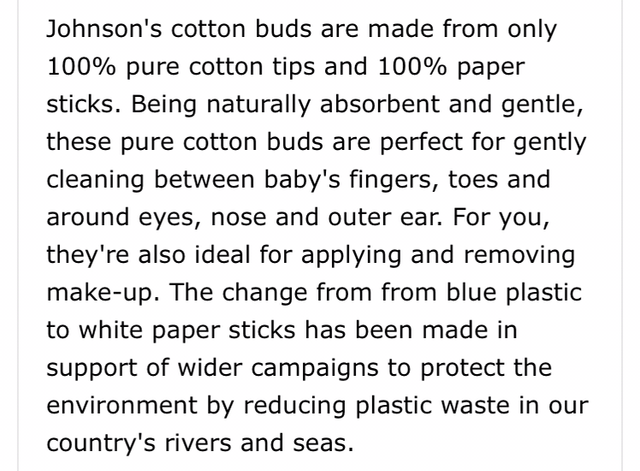 Johnson's Cotton Buds 200 pack