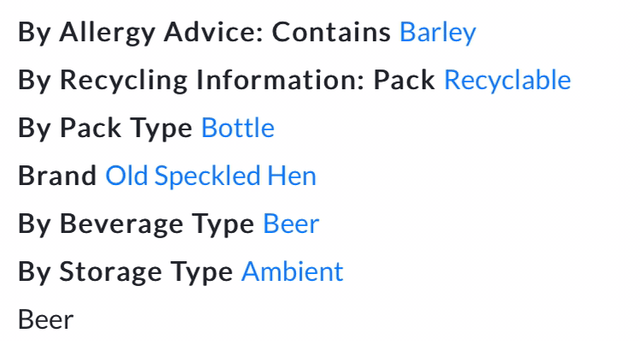 Old Speckled Hen English Pale Ale 500ml