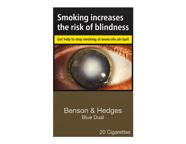 Benson &amp; Hedges Blue Dual 20 cigarettes 18+ only 