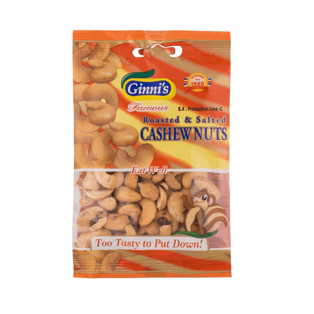 Nuts, ROASTED &amp; SALTED CASHEW NUTS