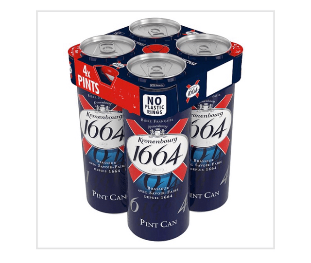 Kronenbourg 1664 Lager 4x 568ml