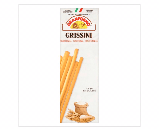 Granforno Grissini Traditional Italian Breadsticks 125g