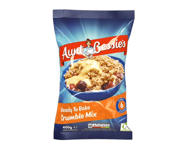 Aunt Bessie&#039;s Ready to Bake Crumble Mix 400g