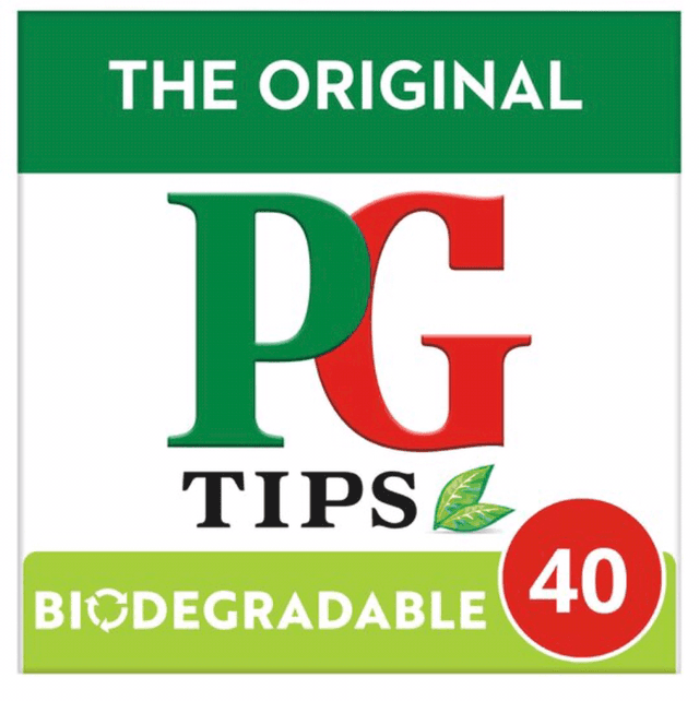 PG Tips The Original 40 Pyramid Bags 116g 