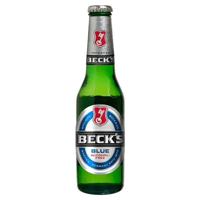  Alcohol free beer, Beck&#039;s Blue Alcohol Free Beer Bottles 275ml