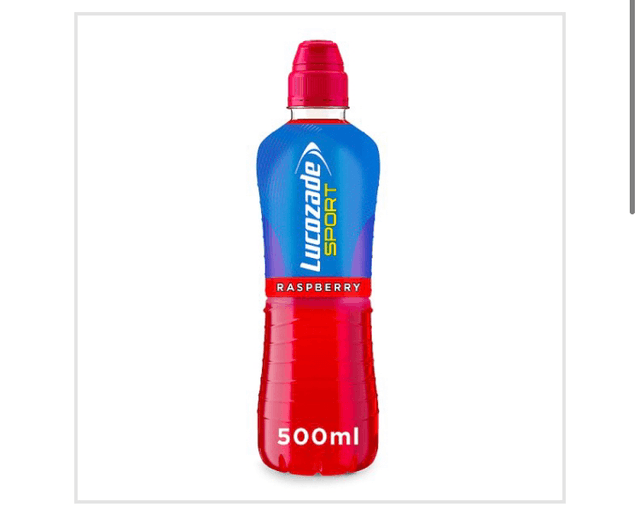 Lucozade Sport Drink Raspberry 500ml