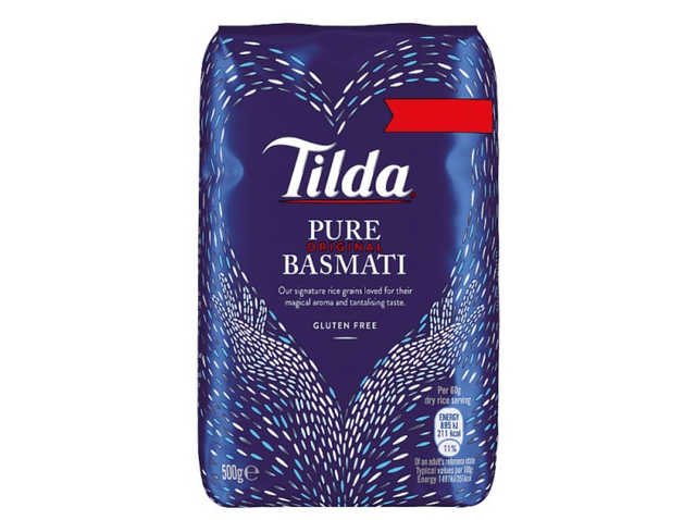 Rice, Tilda Pure Original Basmati 500g
