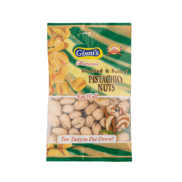 Nuts, ROASTED &amp; SALTED PISTACHIO NUTS 50g