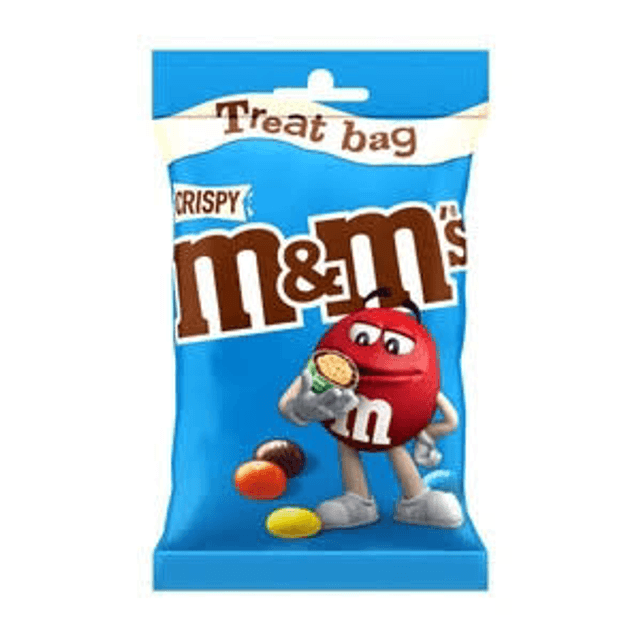 M&amp;M&#039;s Crispy Milk Chocolate Bites Treat Bag 77g