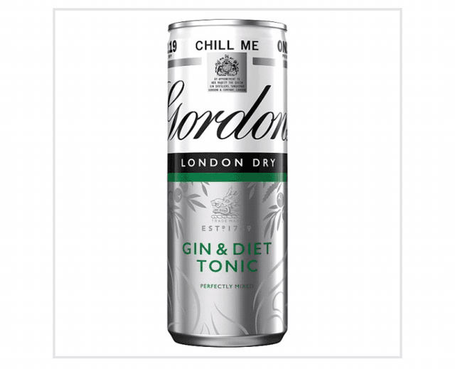 Gordon&#039;s Gin &amp; Diet Tonic 250ml