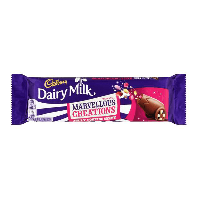 Cadbury Dairy Milk Marvellous Creations Jelly Popping Candy 47g