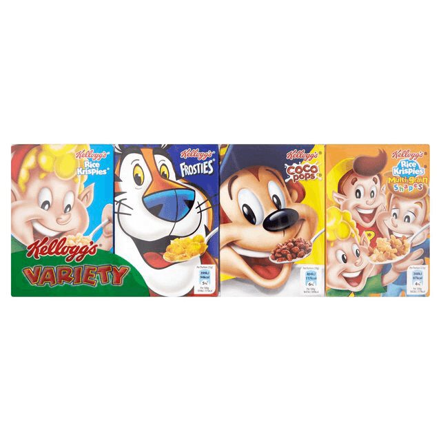 Kellogg&#039;s 8 Variety Packs 196g